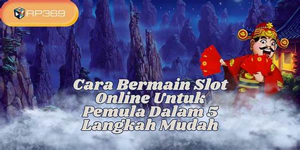 Cara Bermain Slot Untuk Pemula