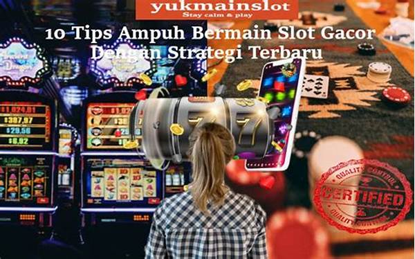 Strategi Ampuh Menang Permainan Slot