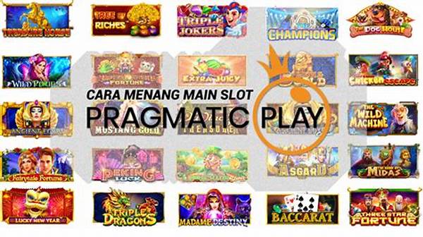 Cara Menang Slot Pragmatic Play