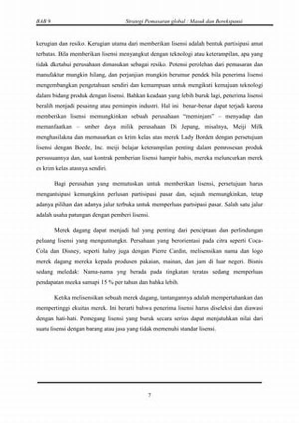 Kebijakan Global Untuk Perlindungan Lisensi