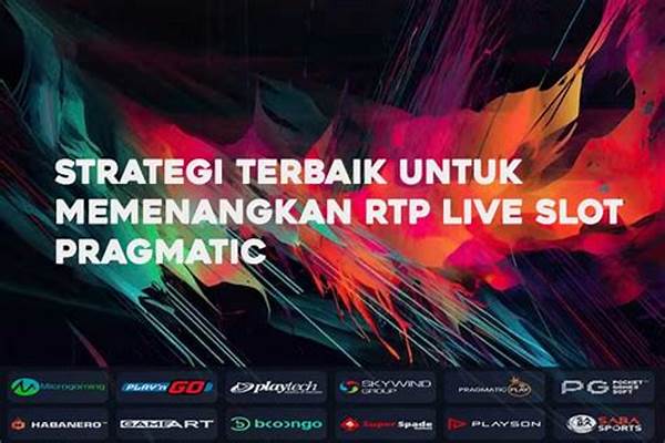 Strategi Menang Slot Pragmatic Terkini
