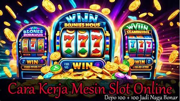Tutorial Bermain Mesin Slot Online.