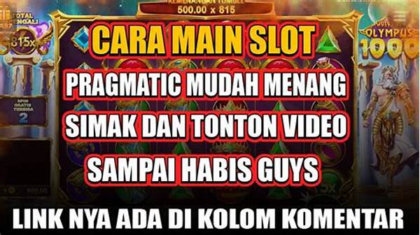 Cara Menang Main Slot Pragmatic